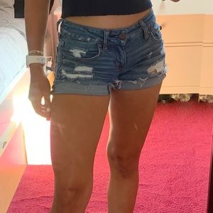 American Eagle Super Stretch Low Rise Shorts